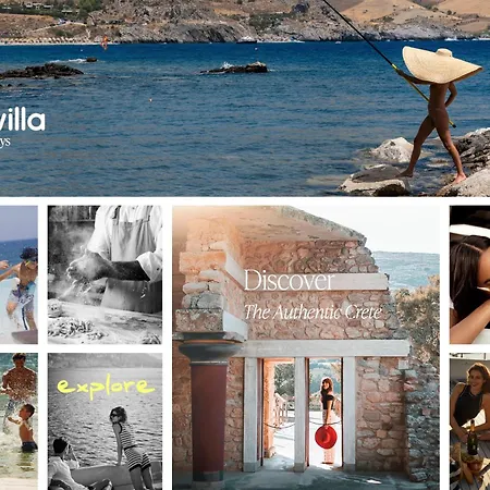 Villa Candia Lux, Cliffside Retreat & Beach Access, By Thinkvilla * Palaiokastro (Crete)